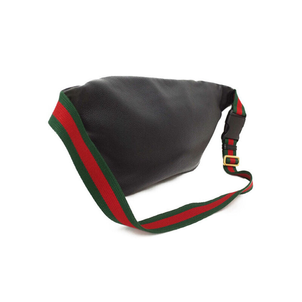GUCCI Leather Belt Crossbody Bum Bag Body - Picture 2 of 9